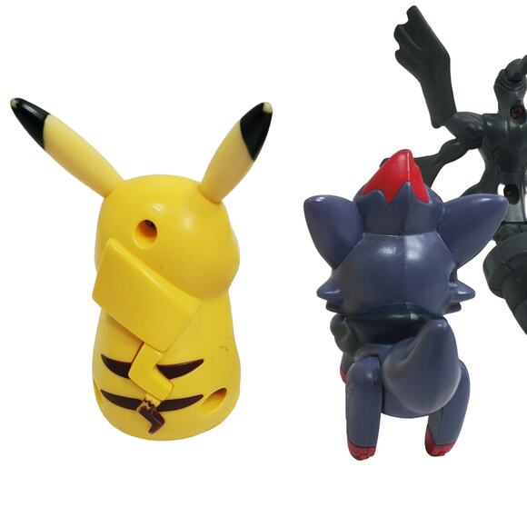 Lot 4 Pokemon Pikachu, Zorua, Zekrom, Oshawott Figure Nintendo McDonalds 2011 - Picture 7 of 10